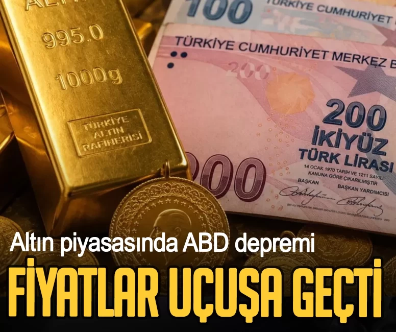 Altın piyasasında ABD depremi