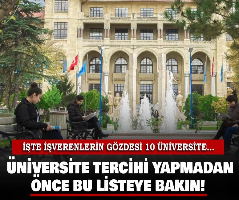 Üniversite tercihi yapmadan önce bu listeye bakın!