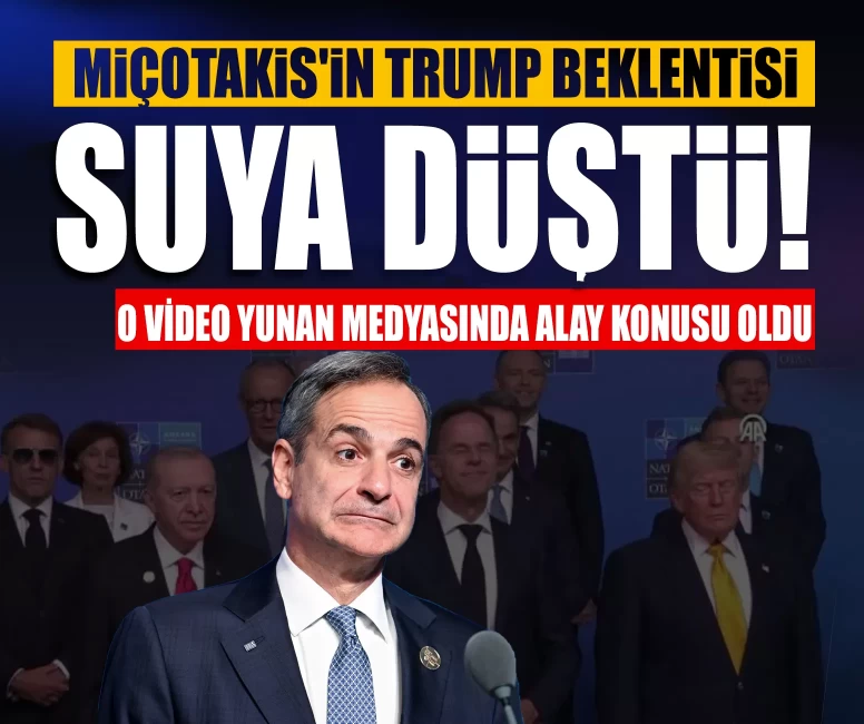 Miçotakis'in Trump beklentisi suya düştü! O video Yunan medyasında alay konusu oldu