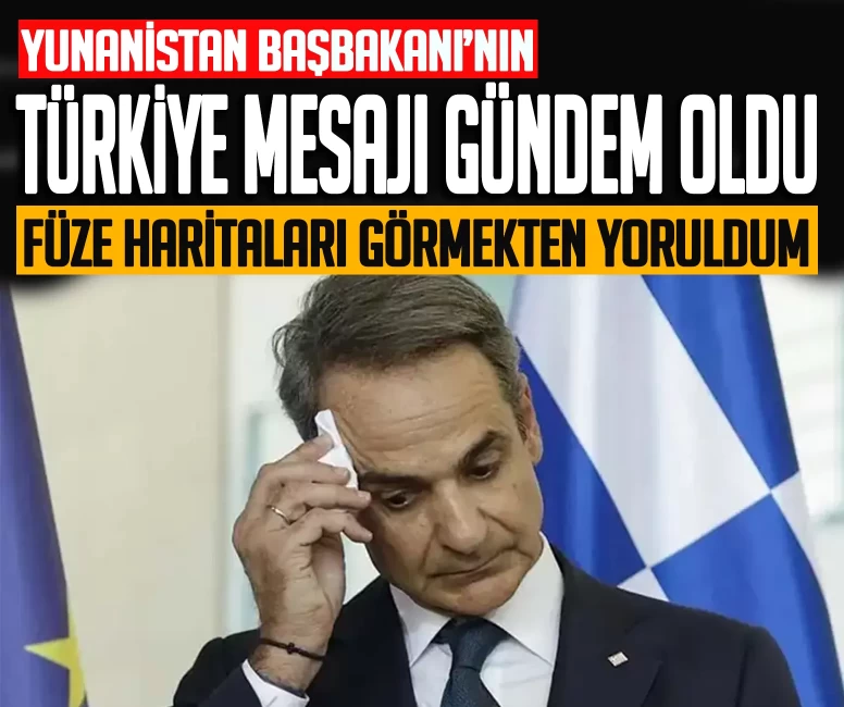 Yunanistan Başbakanı Miçotakis'ten 'Türkiye' açıklaması: ''Yan yana yaşamaya mahkumuz''