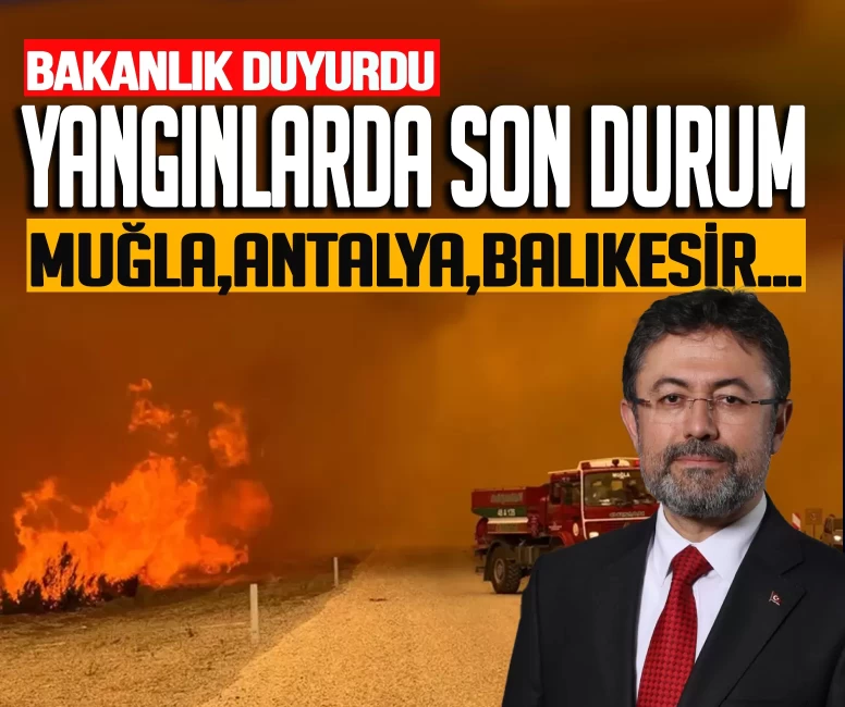 Muğla, Antalya ve Balıkesir yangınlarında son durum!