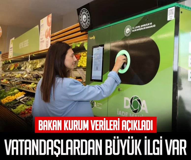 Bakan Kurum verileri açıkladı! Vatandaşlardan büyük ilgi var