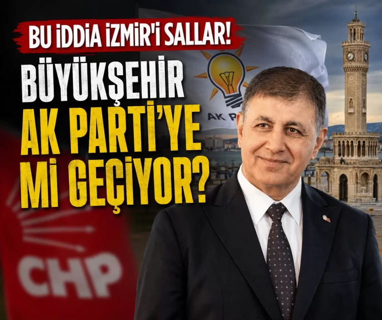 Bu iddia İzmir'i sallar! Büyükşehir Belediyesi AK Parti'ye mi geçiyor?