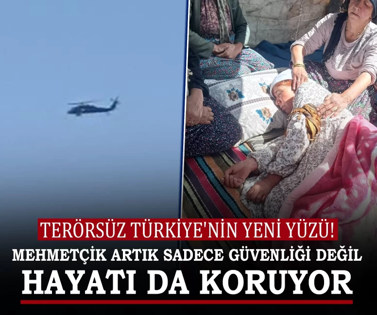 Mehmetçik artık sadece güvenliği değil, hayatı da koruyor