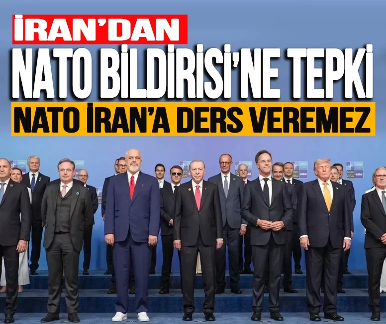 İran'dan NATO Bildirisi'ne sert tepki: 'NATO İran'a ders veremez'