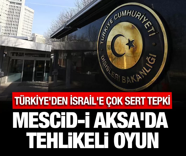 Mescid-i Aksa'da tehlikeli oyun