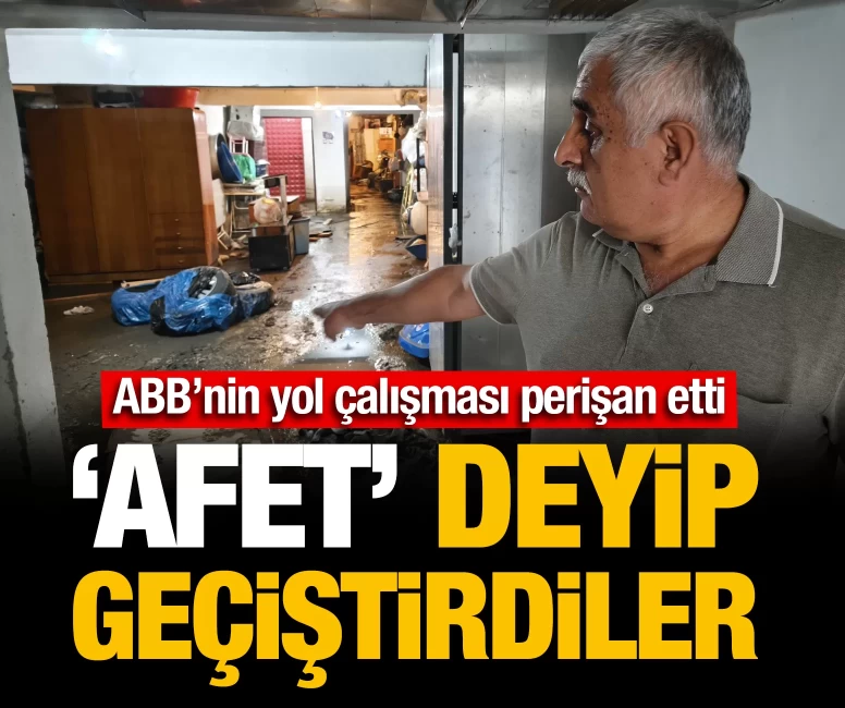 ABB'nin yol çalışması vatandaşı perişan etti