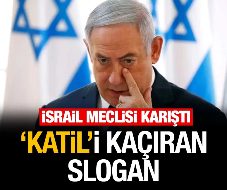 Netanyahu’ya mecliste şok protesto: Utan
