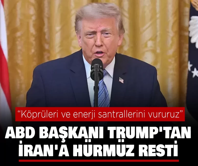 ABD Başkanı Trump'tan İran'a Hürmüz resti