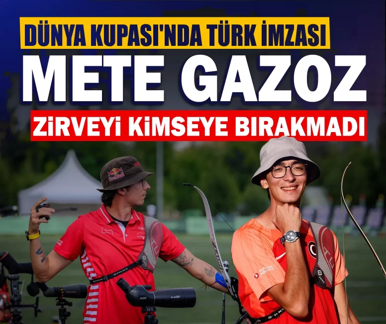 Dünya Kupası'nda Türk imzası! Mete Gazoz zirveyi kimseye bırakmadı