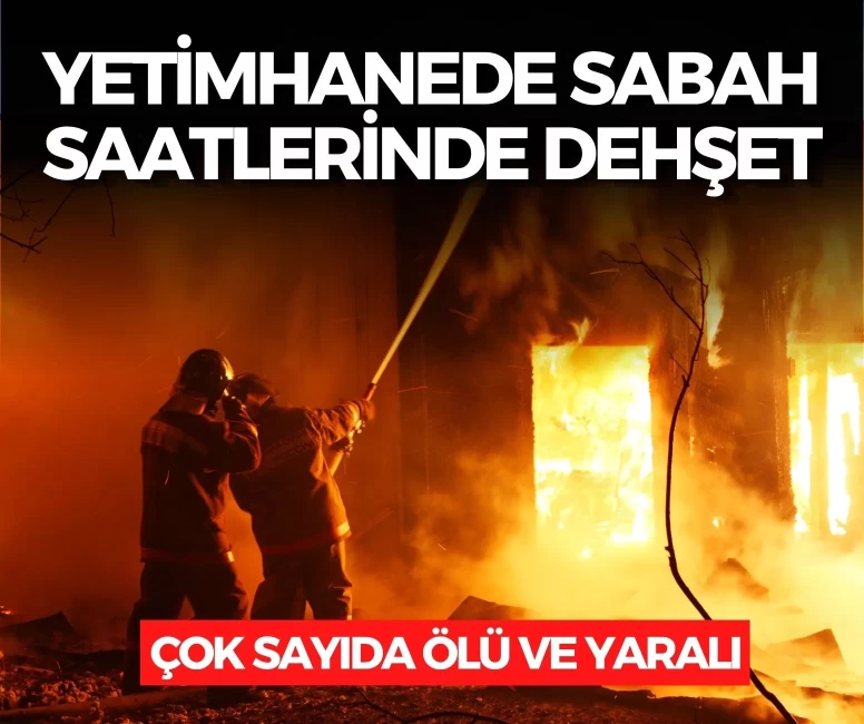 Cezayir'de yetimhanede yangın faciası!