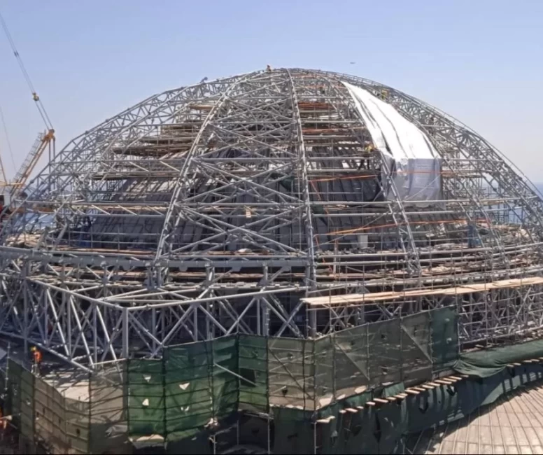 Ayasofya'da tarihi restorasyon!