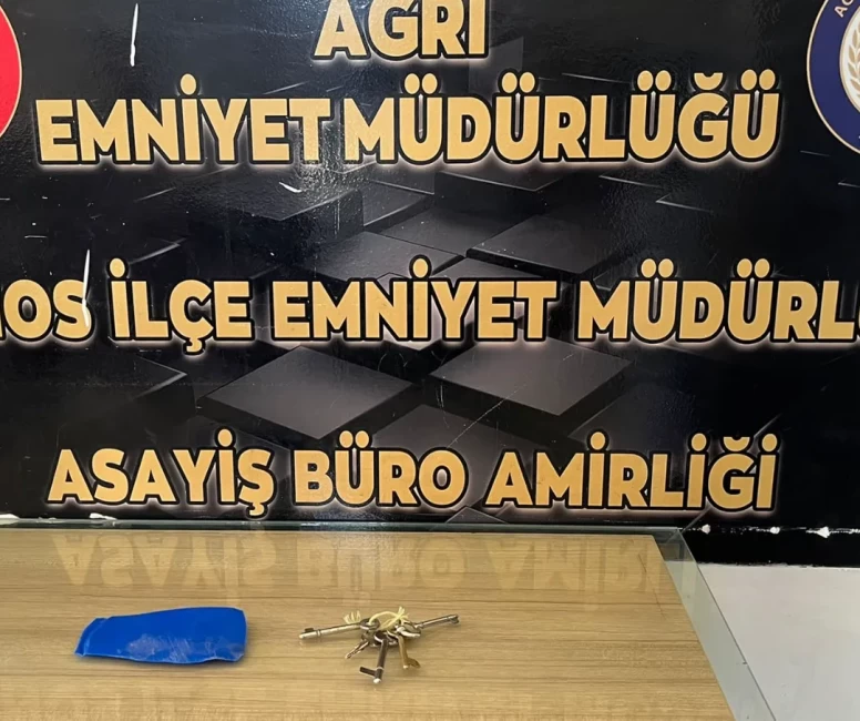 Ağrı'da hırsızlık planı yapan şüpheliler yakalandı: 'Hamileyiz' bahaneleri işe yaramadı