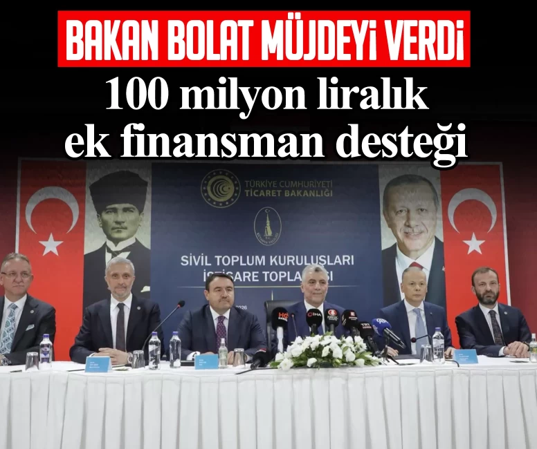 Bakan Bolat'tan Kütahya'ya 100 milyon liralık ek finansman müjdesi