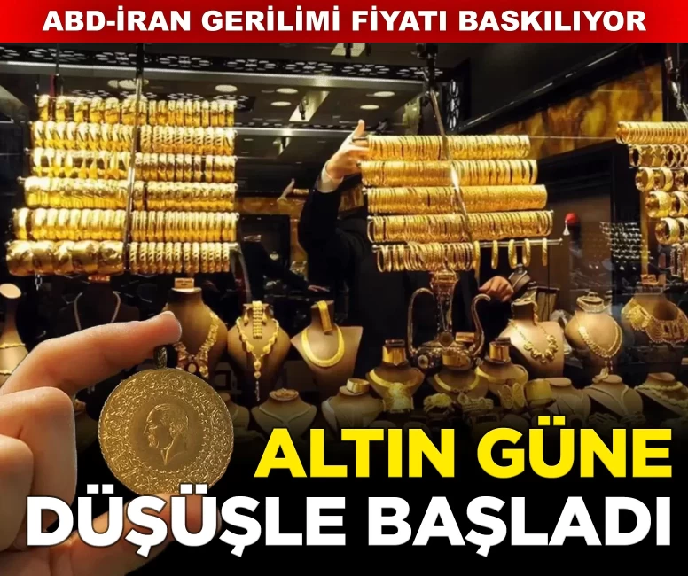 Altın fiyatlarında geri çekilme! Gram altın 6 bin 770 lira