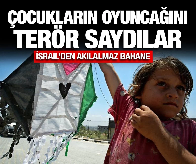 Çocukların oyuncağını terör saydılar