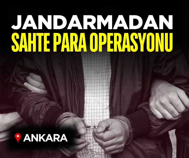 Ankara’da sahte para operasyonu: 80 bin 50 sahte dolar ele geçirildi