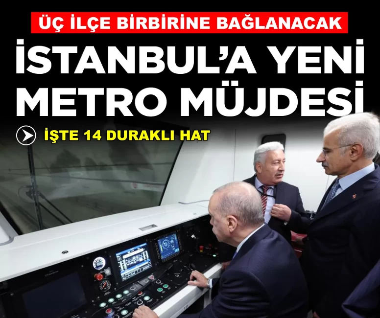 İstanbul'a yeni metro müjdesi: Ümraniye, Kavacık ve Beykoz birbirine bağlanacak