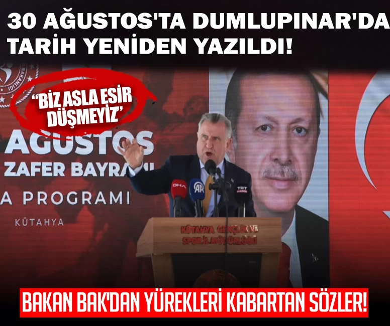 Bakan Bak'dan yürekleri kabartan sözler “Biz asla esir düşmeyiz”