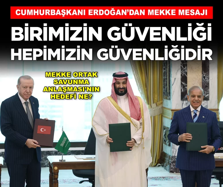 Cumhurbaşkanı Erdoğan’dan dünyaya Mekke Anlaşması mesajı: 'Birimizin güvenliği hepimizin güvenliğidir'