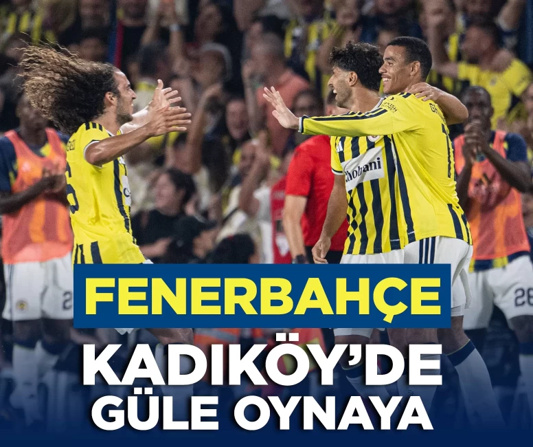 Fenerbahçe, Kadıköy'de güle oynaya kazandı