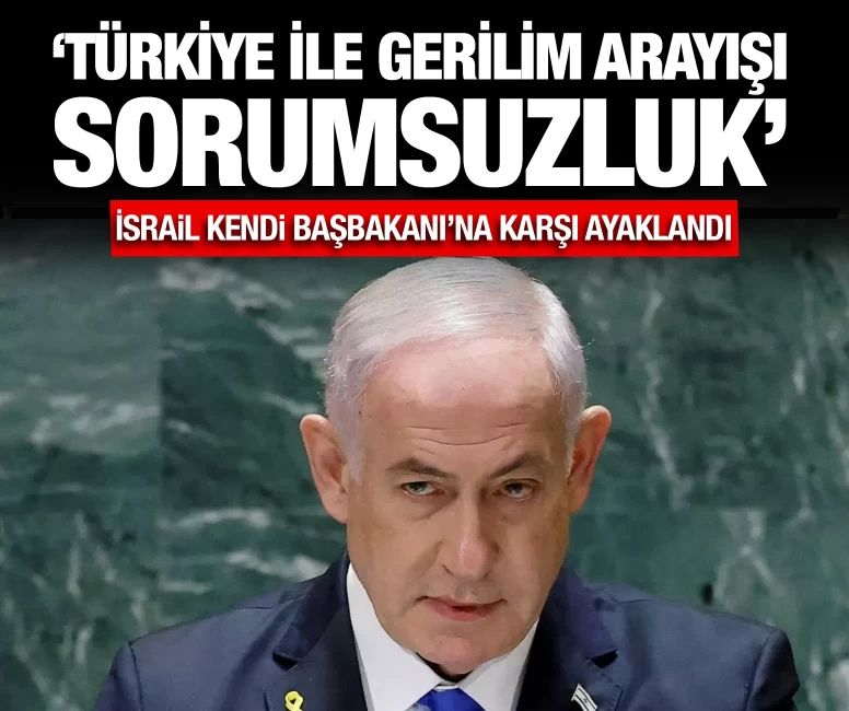 İsrail kendi Başbakanı'na karşı ayaklandı