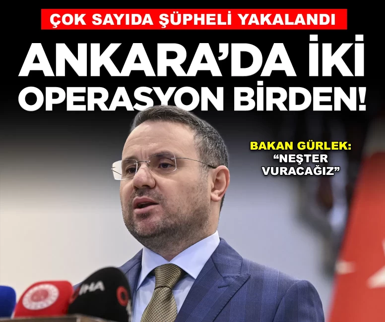 Etimesgut ve Çankaya’da fuhuş operasyonu: Çok sayıda şüpheli yakalandı!