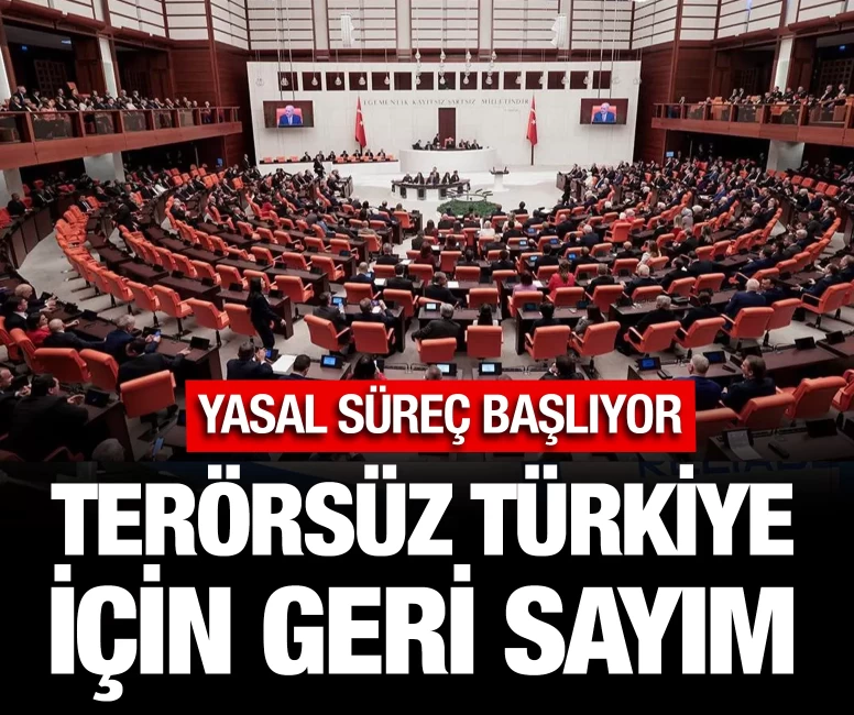 Terörsüz Türkiye için geri sayım