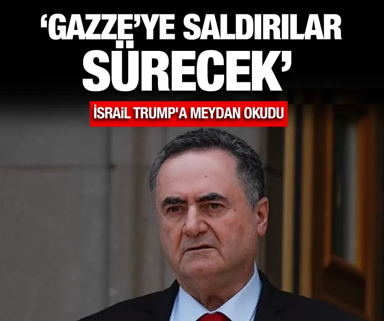 İsrail Trump'a meydan okudu