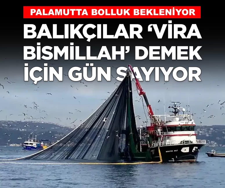 Balıkçılar 'Vira Bismillah' için gün sayıyor: Denizde palamut bolluğu bekleniyor