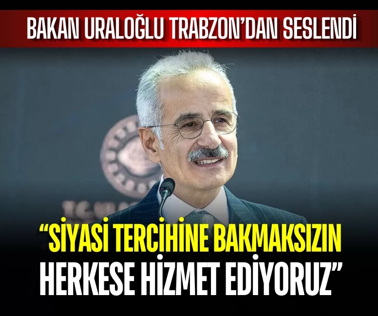 Bakan Uraloğlu Trabzon’da yayla şenliğinde vatandaşlarla buluştu