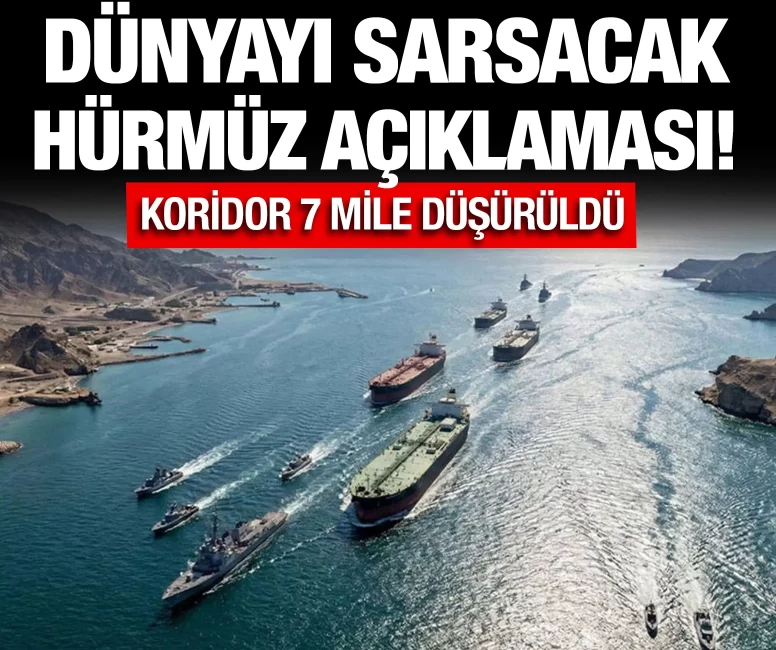 Tahran'dan dünyayı sarsacak Hürmüz kararı