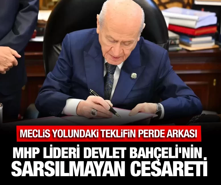 Meclis yolundaki teklifin perde arkası