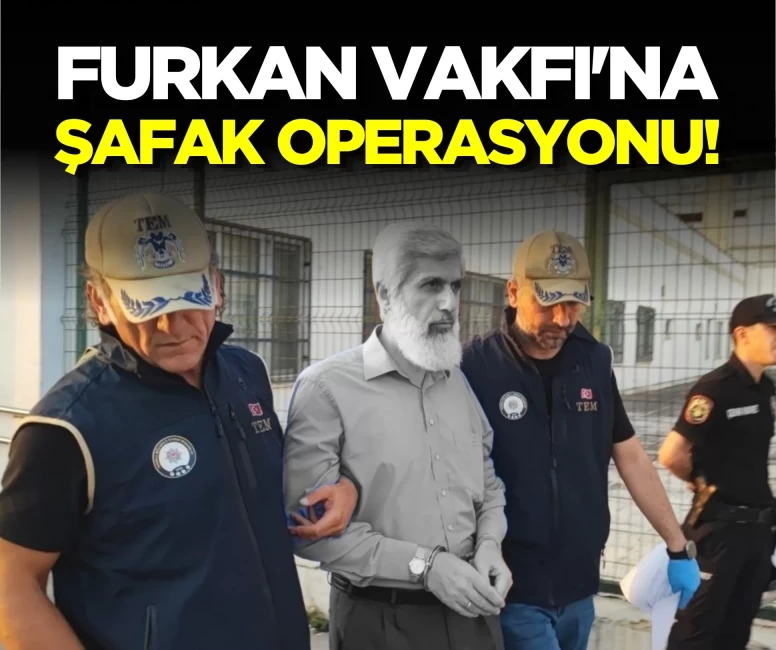 Adana'da Furkan Vakfı'na şafak operasyonu! Alparslan Kuytul ve eşi gözaltında