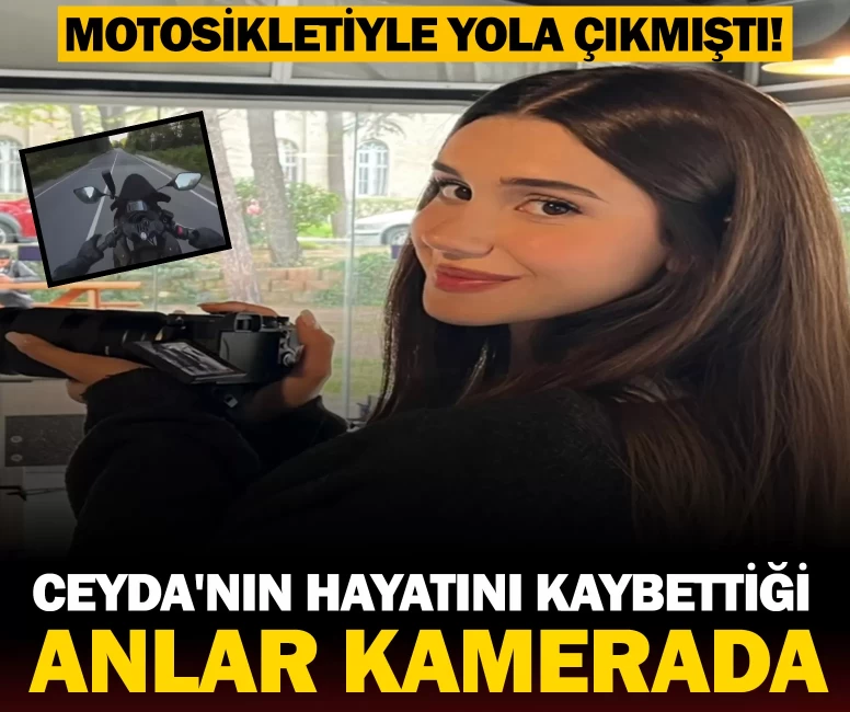 Motosikletiyle yola çıkmıştı!