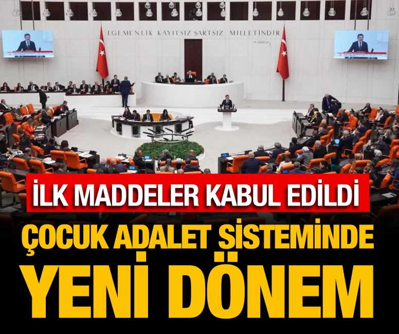 Çocuk adalet sisteminde yeni dönem