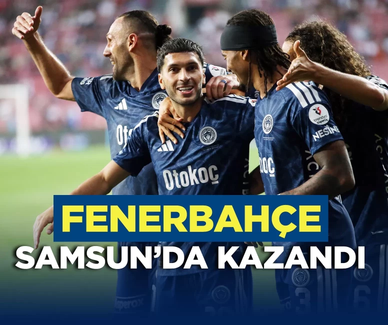 Fenerbahçe deplasmanda 2 golle güldü