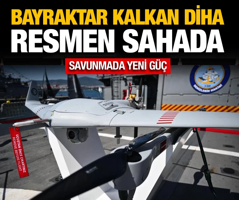 Bayraktar KALKAN DİHA resmen sahada
