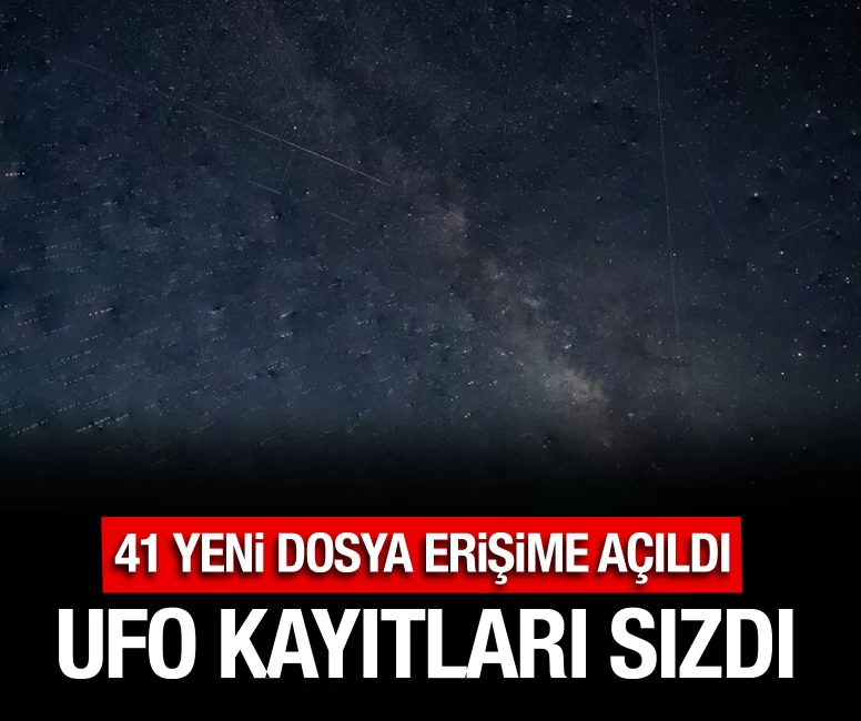 Pentagon gizemli UFO dosyalarını yayımladı: 41 yeni dosya erişime açıldı