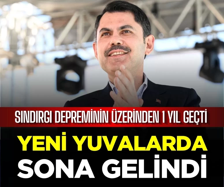 Sındırgı depreminin üzerinden 1 yıl geçti: Yeni yuvalarda sona gelindi