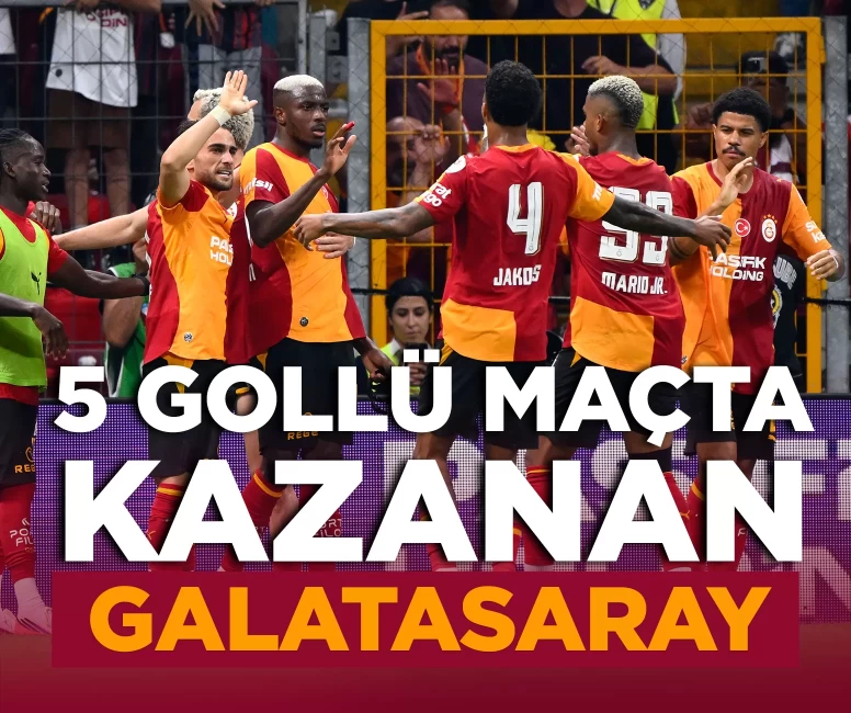 Galatasaray'dan nefes kesen geri dönüş
