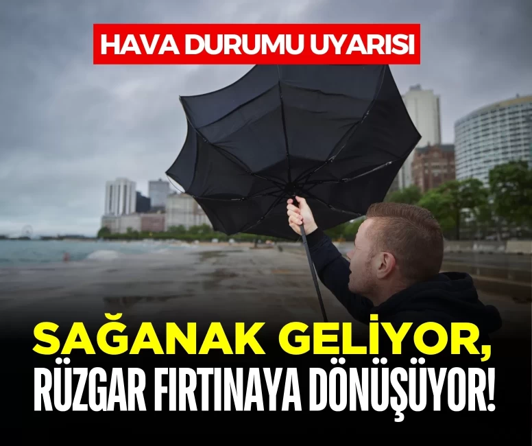 Türkiye için hava durumu uyarısı: Sağanak, gök gürültüsü ve fırtına geliyor