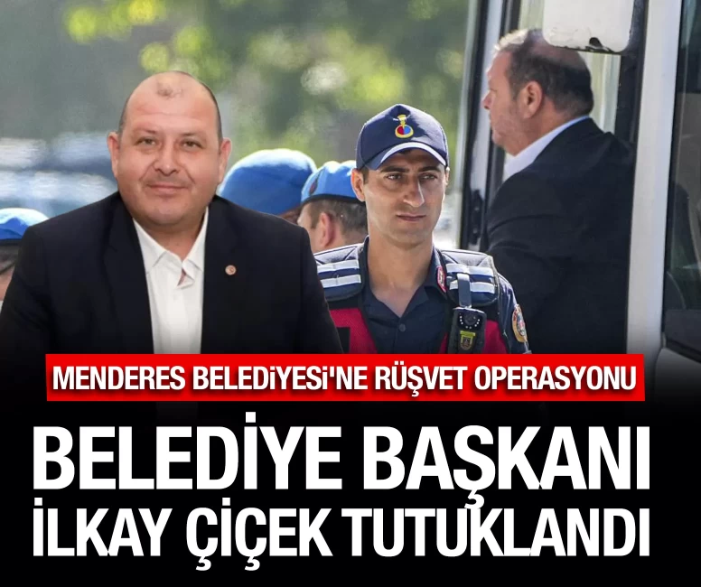 Menderes Belediyesi'ne rüşvet operasyonu