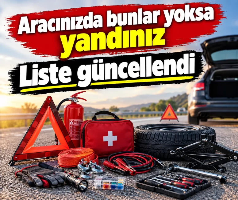 2026’nın zorunlu araç gereçleri listelendi