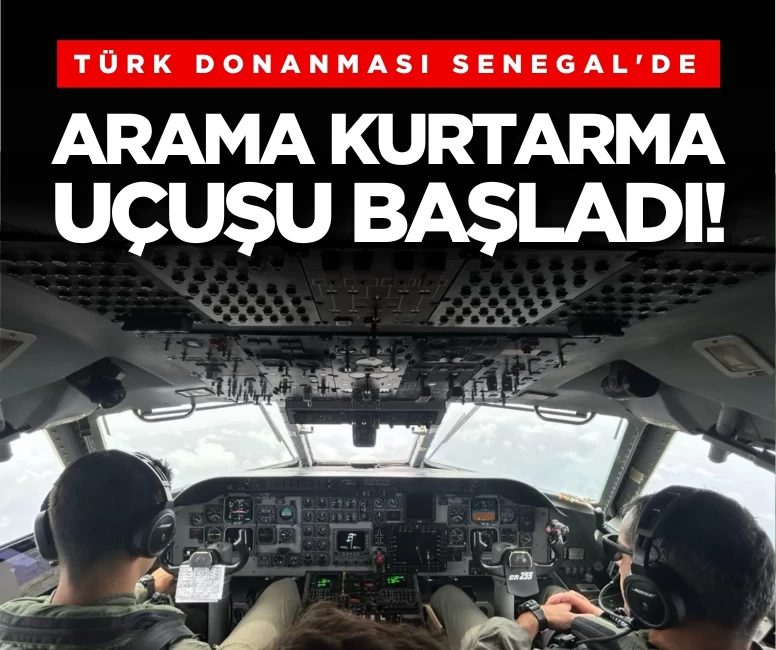 Atlantik'te arama kurtarma ve gözetim uçuşu!