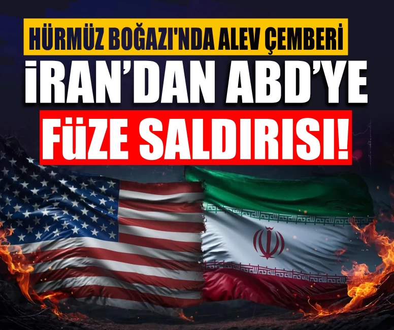 Hürmüz Boğazı'nda alev çemberi: İran, ABD uçak gemisi ve muhribini füzelerle vurdu!
