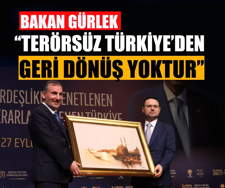 Bakan Gürlek’ten gündem olan sözler! Suç örgütlerine gözdağı verdi