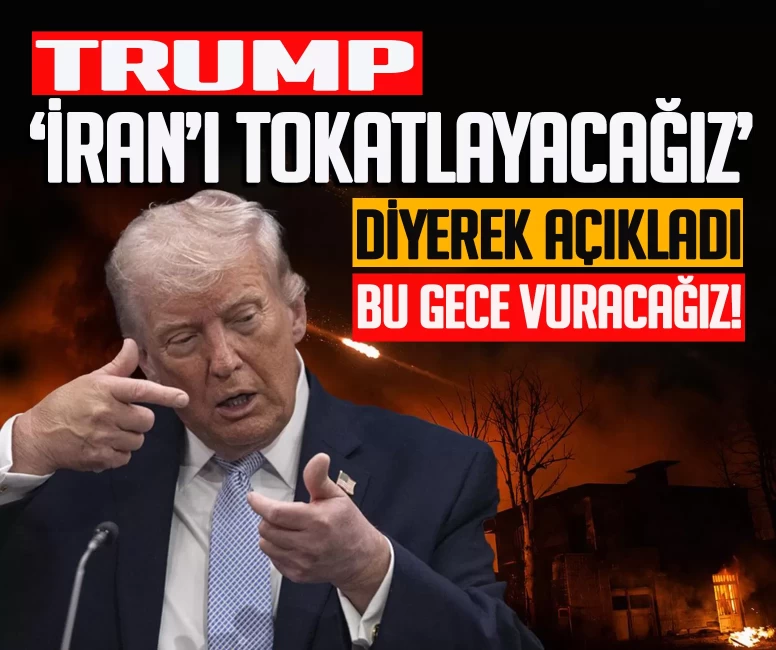 ABD Başkanı Donald Trump'tan yeni tehdit: 'Bu gece İran'ı tokatlayacağız'