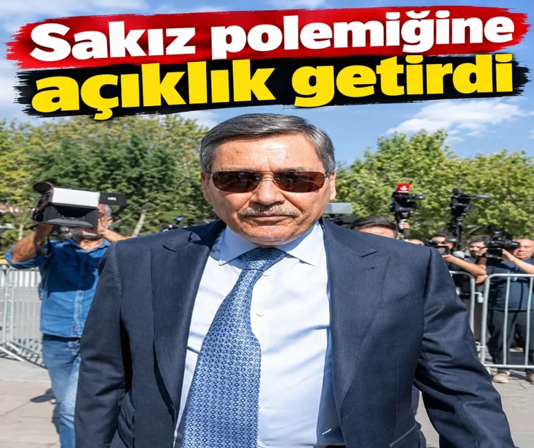 Melih Gökçek sakız polemiğine açıklık getirdi, muhalif medyaya sert yüklendi!