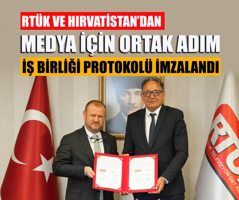 RTÜK'ten Hırvatistan'la dikkat çeken anlaşma